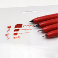Waterproof ZIG Film Oqaque Pen Red